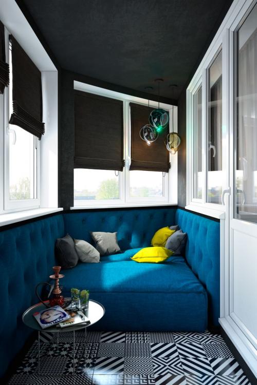 Диван на лоджии. Подходящие модели