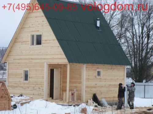Какие варианты внутреннего и наружного оформления подходят для домов из бруса 6 н.  Какой материал выбрать?