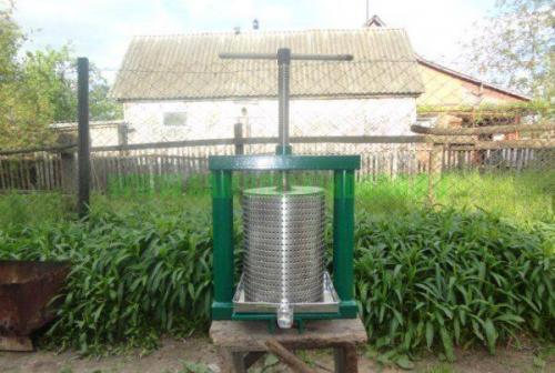 Пресс для фруктов своими руками. Как сделать винтовой пресс-соковыжималку своими руками