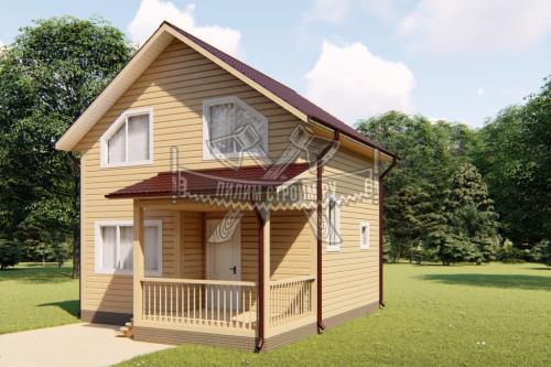 Каркасный дом 6 на 6: все, что нужно знать 01