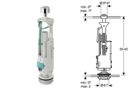 Арматура для сливного бачка с нижней подводкой, какая лучше. Как выбрать арматуру для сливного бачка
