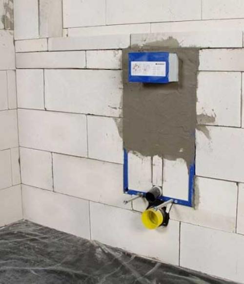 Размеры унитаза подвесного. Как крепится подвесной унитаз