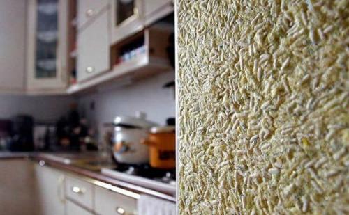 Жидкие обои в интерьере спальни. Для каких комнат используют?